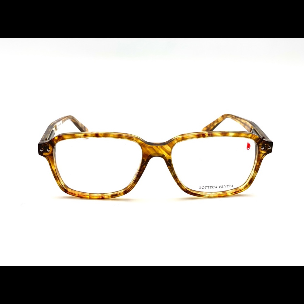 Bottega Veneta Light Brown Tortoise Glasses